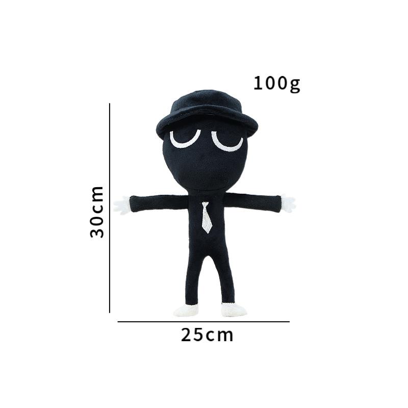 30 см Incredibox Sprunki Plush New Stuffed Dolls Toys Cartoon Kawaii Soft Doll Decoration Pillow Toys Kids Christmas Gifts