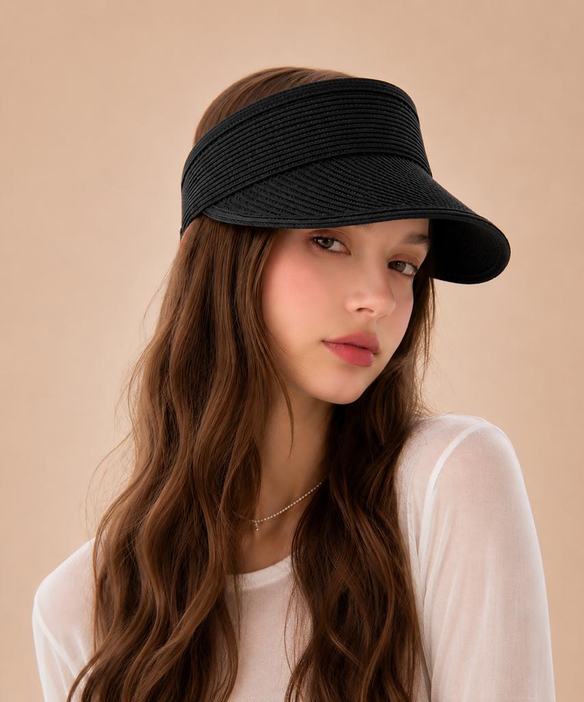 Солнцезащитная кепка-козырек Baseukala из латинской рафии (4Colors)