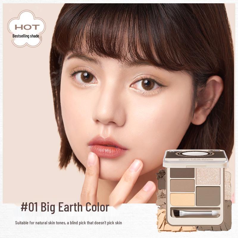 Палетка для бровей и теней 2-в-1 Judydoll с контуром, хайлайтером и средством для осветления области под глазами