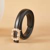 Women's Belt Waist Hugging Women's New Fashionable Skirt Decoration Simple Dress Accessories Cowhide Leather Belt