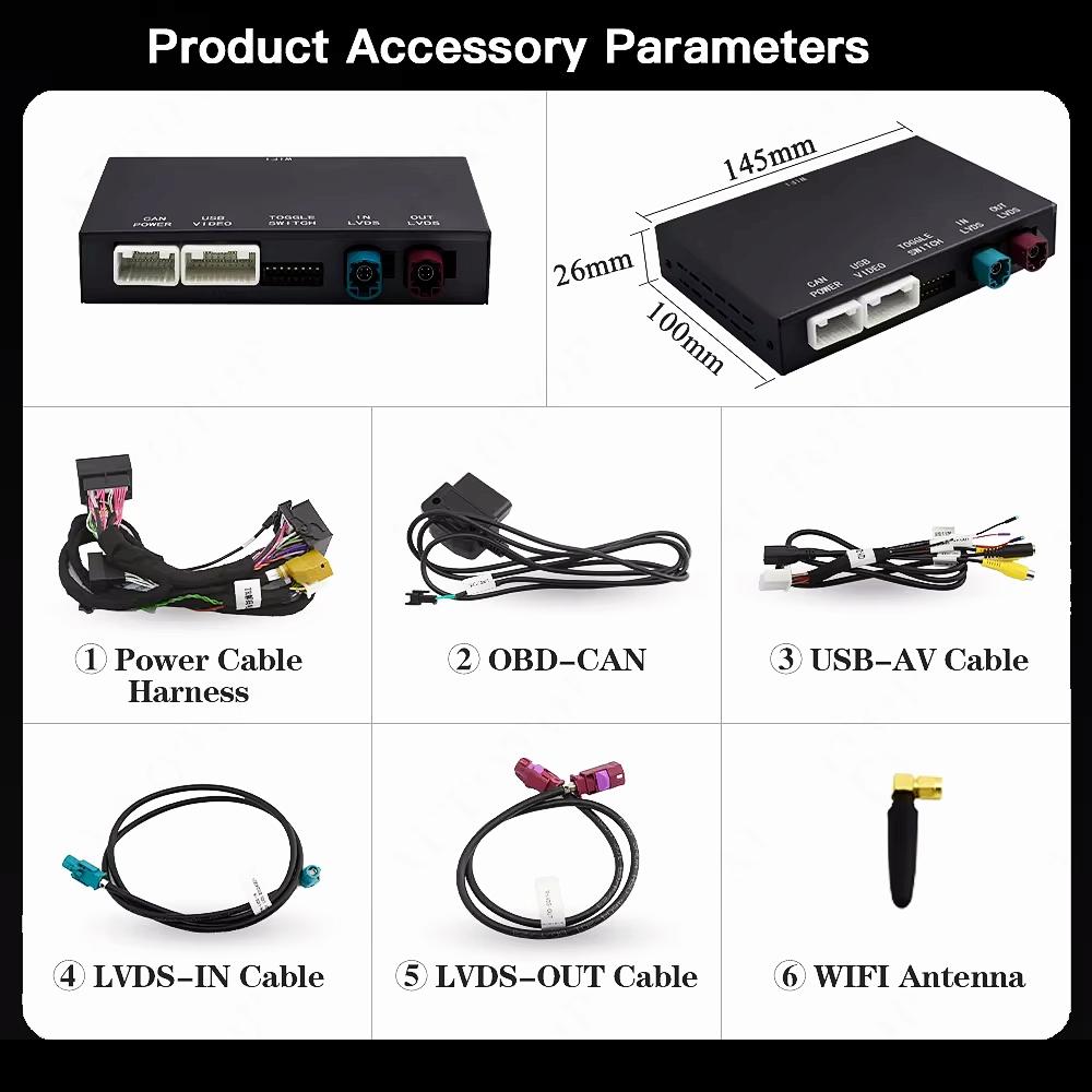 Для Volkswagen 8' Touareg RNS850 Беспроводной модуль Carplay Android Auto Адаптер Airplay VW Car Play