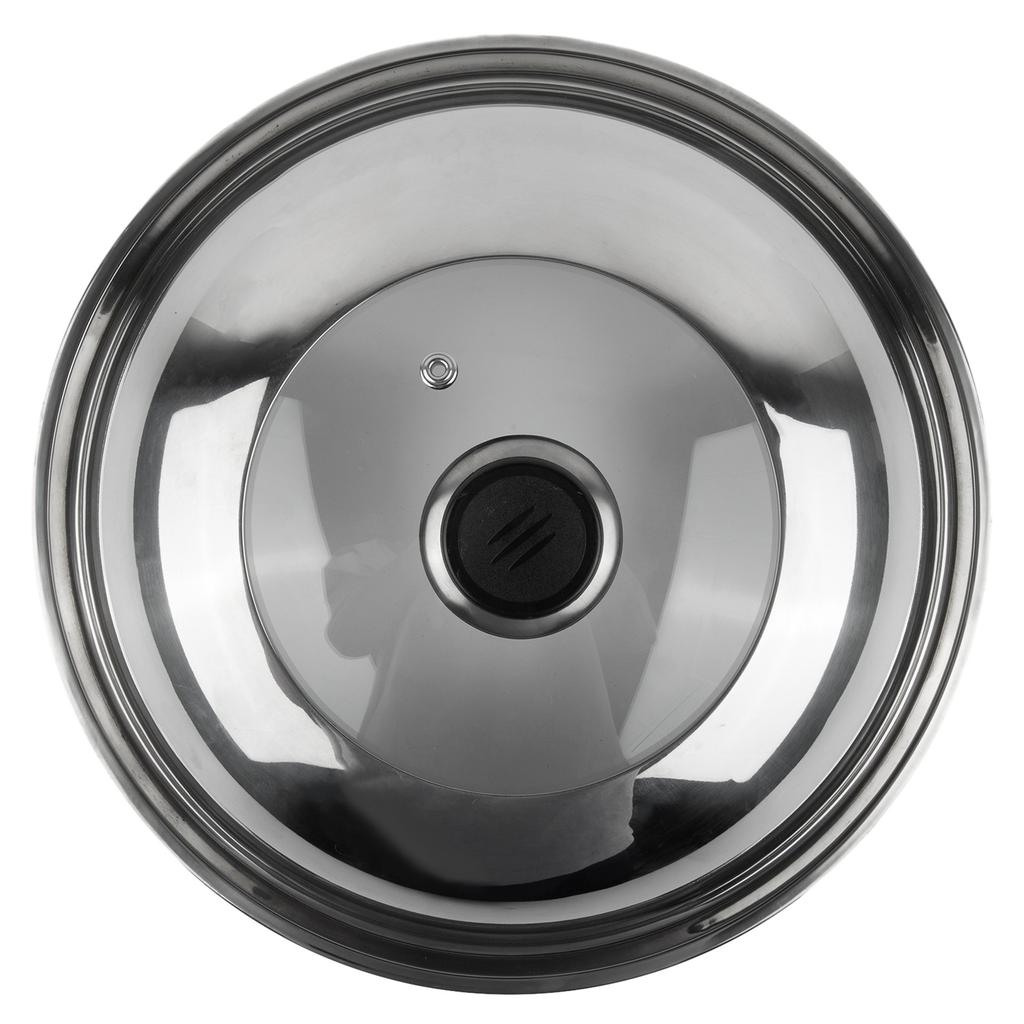 Крышка для кастрюли 34 см 36 см Крышка для кастрюли 38 см из нержавеющей стали с ручкой 28 см