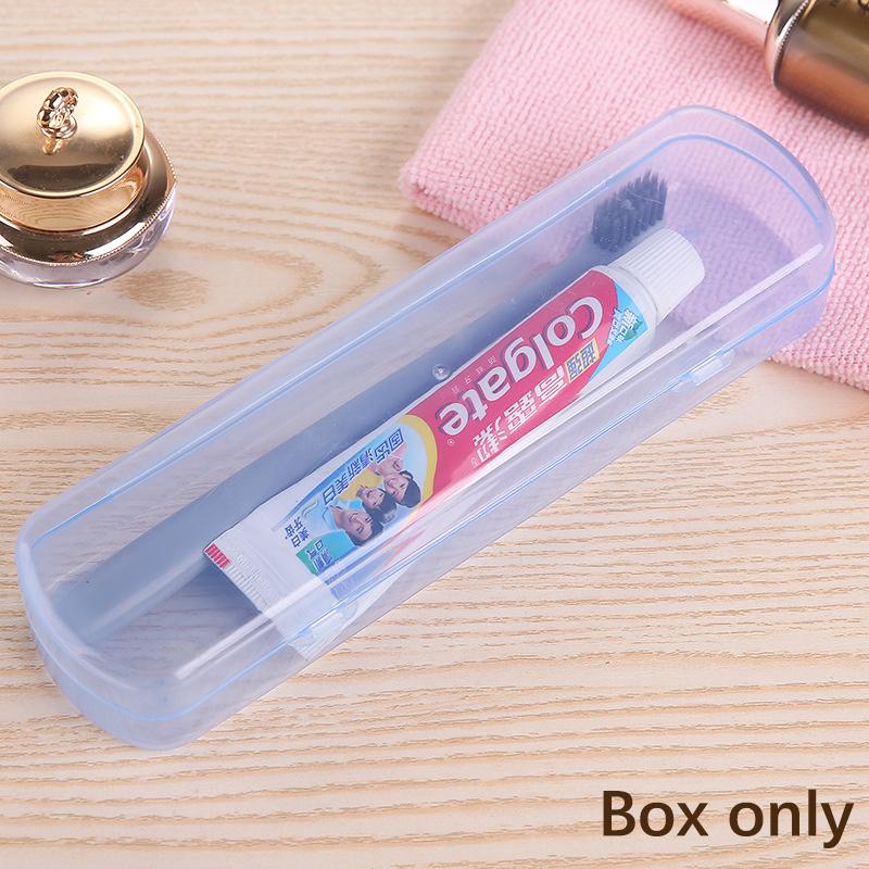 Candy Color Storage Container Box Holder Protable Outdoor Travel Toothbrush Box
