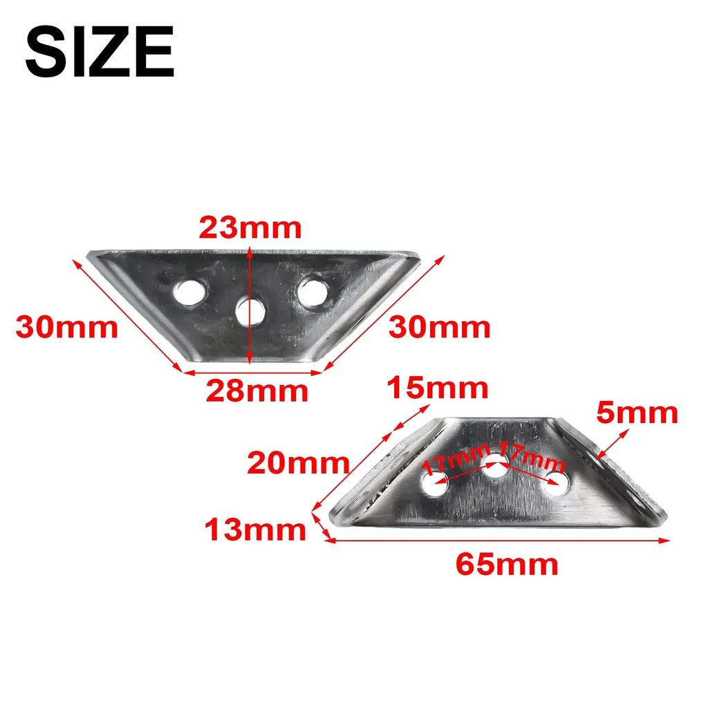 4шт угловой кронштейн из нержавеющей стали угловые скобы полки фиксатор мебели угловой код опорный кронштейн защитное оборудование