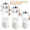 Напольная полка для хранения в ванной комнате, полка для хранения туалета, 1/2/3 уровня, нескользящий пол, унитаз, раковина, стиральная машина, ПП
