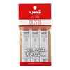 Карандаш-автомат Mitsubishi Pencil Uni, стержень 0,3 мм, B, 3 шт. ULS03253PB, Черный - Несмазывающийся, Высококонтрастный, Удобный диспенсер