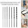 7 шт., удлиненное сверло по дереву, 4/5/6/7/8/10/12 мм, 300 мм, с наконечником для обработки дерева