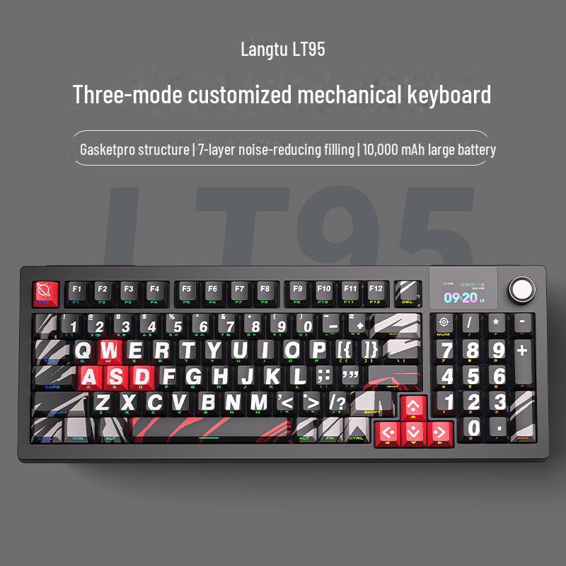 Трехрежимная беспроводная игровая механическая клавиатура Langtu LT95Pro
