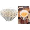50x Кофейная бумага Волна Форма Чаши Модель торта Одноразовая Порционная бумага Портативный Ручной Капельный Фильтр