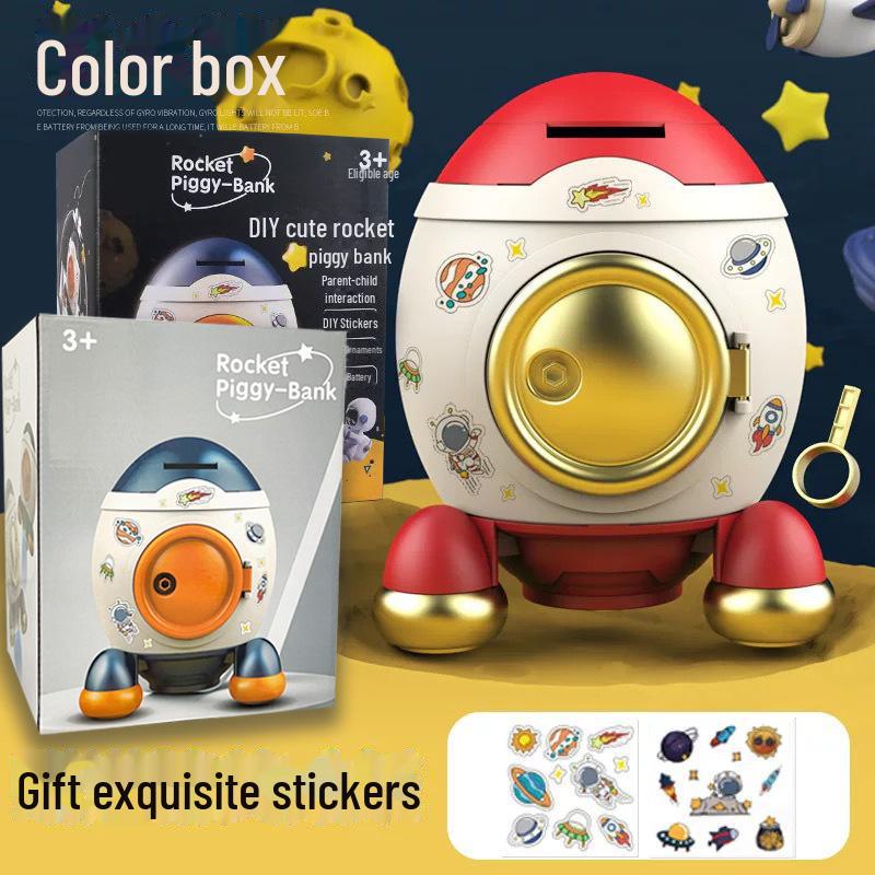 Копилка-ракета своими руками для детей – большая емкость, креативная и безопасная подарочная игрушка