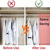 4/8/12 шт.-Противоскользящая вешалка для одежды Органайзер для шкафа Стойка для хранения Держатель Соединительный крючок Домашний гардероб Экономия места Вешалка для одежды
