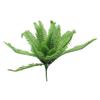 Artificial Boston Fern Lifelike Plant Leaves Outdoor Decoration Hanging for Garden Home Office