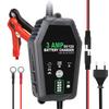 Умное зарядное устройство для аккумуляторов 6В 12В 3000 мА автоматическое для подзарядки литиевых LiFePO4 свинцово-кислотных AGM GEL аккумуляторов для автомобиля мотоцикла