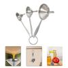 3 Pcs Funnel Dispenser Strainer Dispensing Water Oil Liquid Transferring Filling Hopper Filter