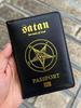 Обложка для паспорта «Королевство Дьявола Сатаны» Обложка для дорожного паспорта на паспорт