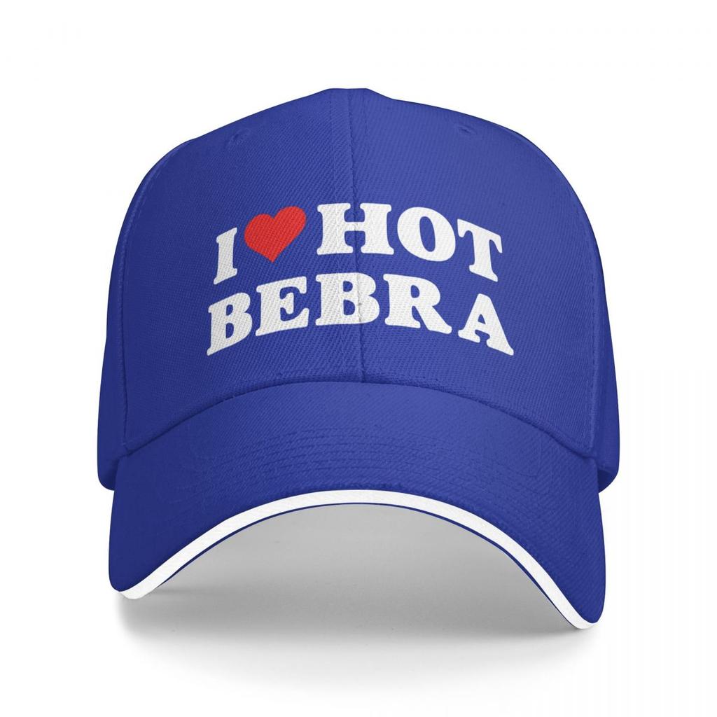 Кепка I Heart Hot Bebra I Love Hot Bebra, бейсболка, детская шапка, зимняя кепка унисекс, женская кепка