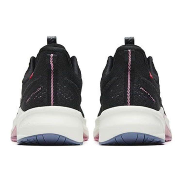 Anta Rocket 4.0 мягкие удобные амортизирующие прочные дышащие низкие кроссовки для бега женские кроссовки черные фиолетовые 122245530-8