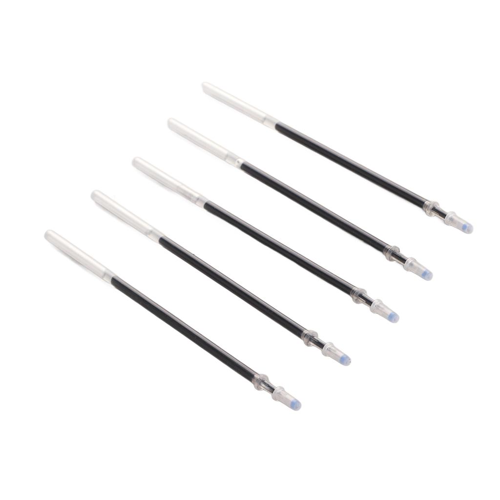 Гелевые стержни для ручек, ширина линии 0,5 мм, сглаживание, износостойкие гелевые чернила для ручек, замена