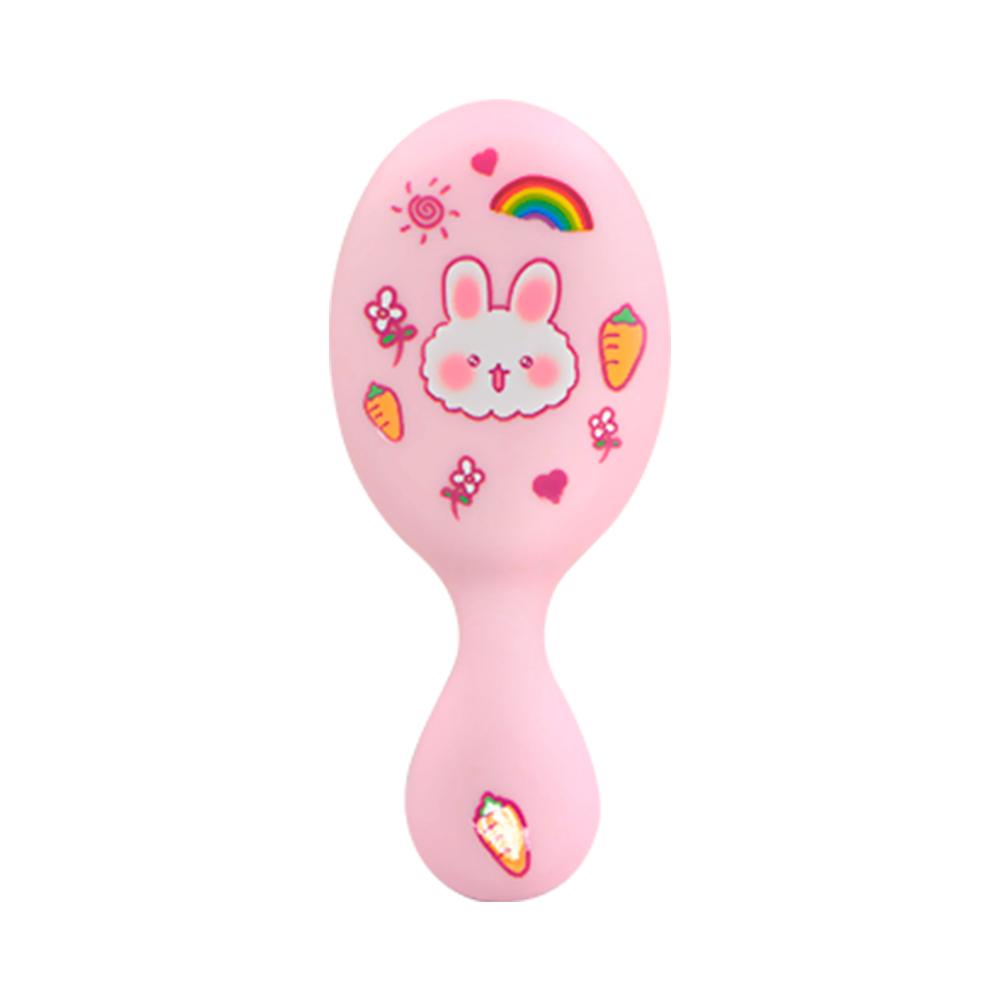 Children Cartoon Massager Paddle Cushion Hair Brush Cartoon Comb Anti-detangle Comb Children's Cute Hairdressing Smooth Comb