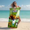 Beach Towel with The Octonauts4 Pattern - soft,absorbent,machine washable Lightweight&Modern,swimming,Travel Essentials