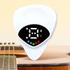 Portable Guitar Picks Tuner Guitar Tuner for Acoustic Guitars 2 In 1 Guitar Pick Digital Electronic Tuner Guitar Accessories