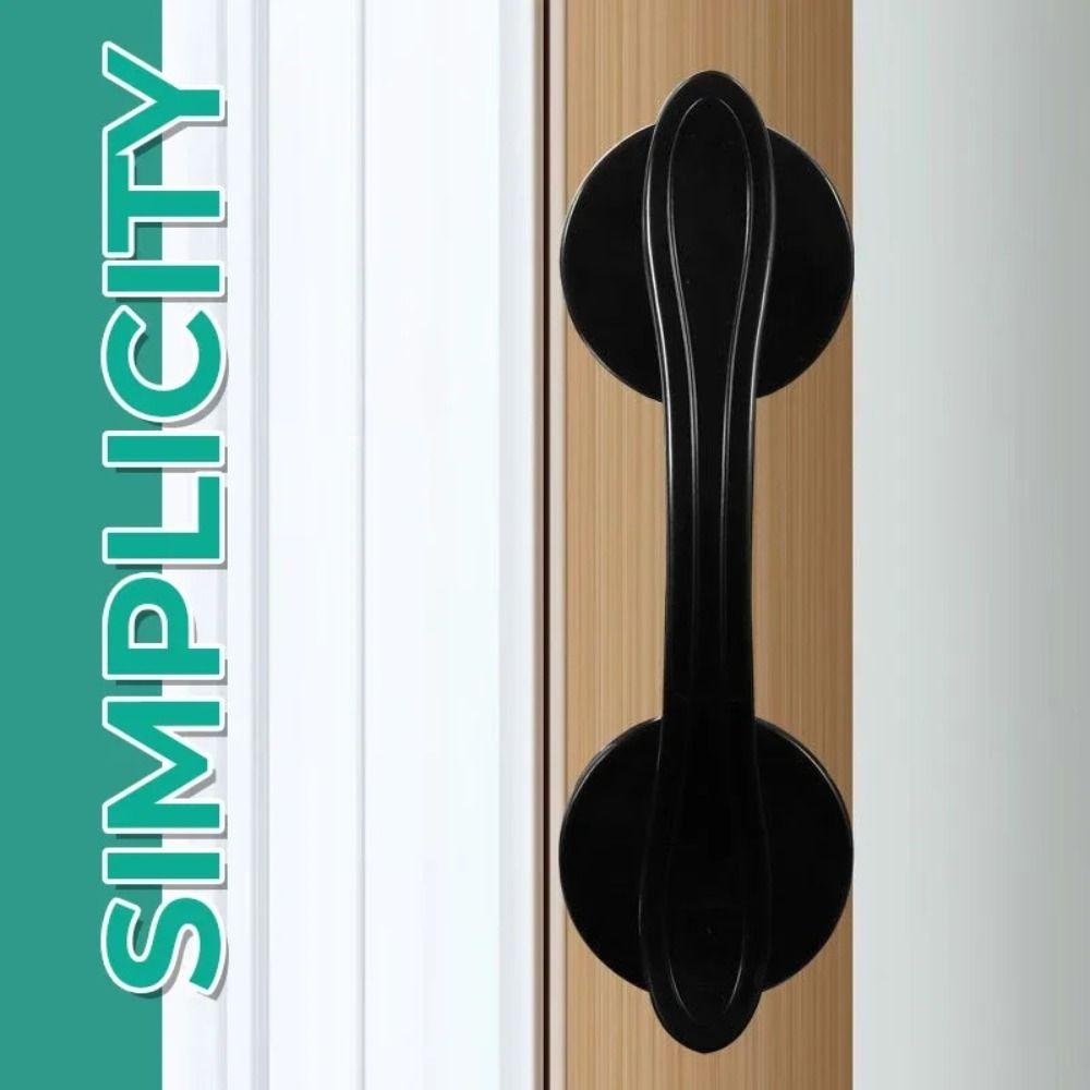 Непробивная дверь Ручки без пробивания отверстий Самоклеящаяся ручка для шкафа Перемещение раздвижной двери