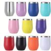 1pc 355ml/12Oz Stainless Steel Vacuum Insulated Cup, Portable Leakproof Water Bottle, Suitable For Outdoor Camping, Picnic, Home, Office