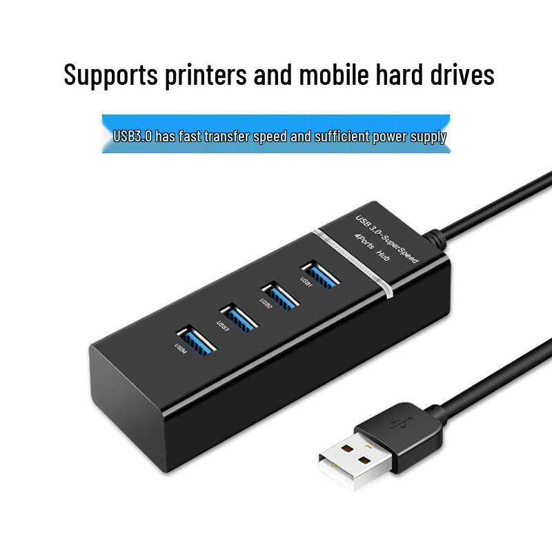 Кабель-разветвитель USB 3.0 и 2.0 на 4 порта: Портативный многоинтерфейсный концентратор данных