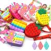 Pop Fidget Crossbody Purse Bags Push Bubble Fidget Sensory Toys