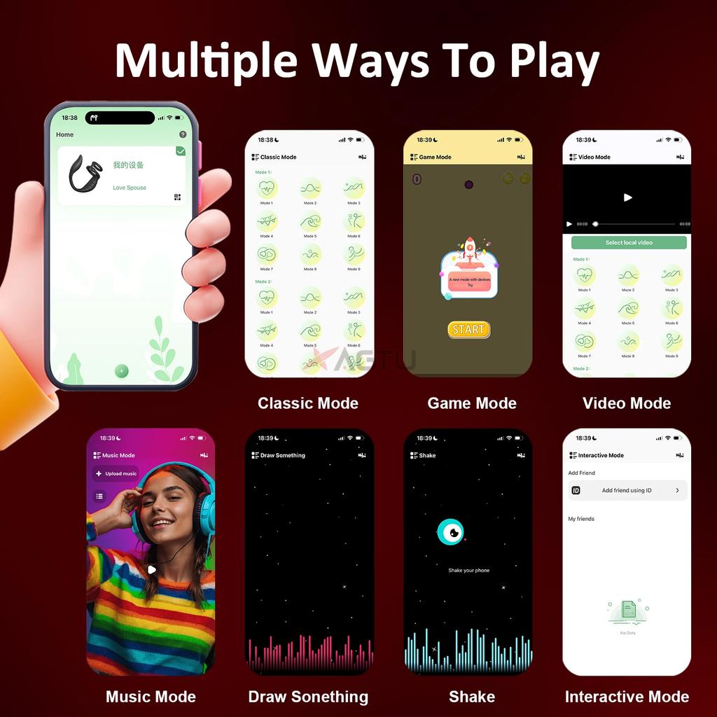 Cock Ring Prostate Vibrator for Male Double Ring Anal Plug Vibrating Delay Ejaculation Male Masturbator Sex Toys for Men 18+