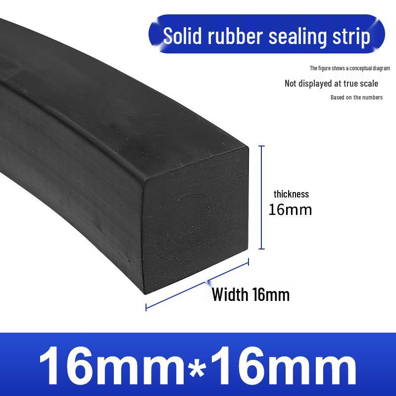 Nitrile Rubber Strip: Oil & Pressure-Resistant Shock Absorbing Glass Pad for Sealing & Joint Support