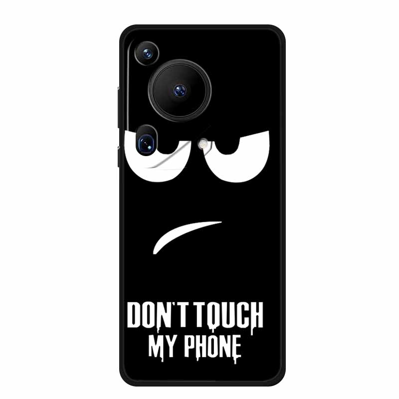 For Huawei Pura 70 Ultra Case 70Ultra Black Silicone Soft Back Cover Case For Huawei Pura 70 Ultra Phone Case Cover Pura70 Ultra