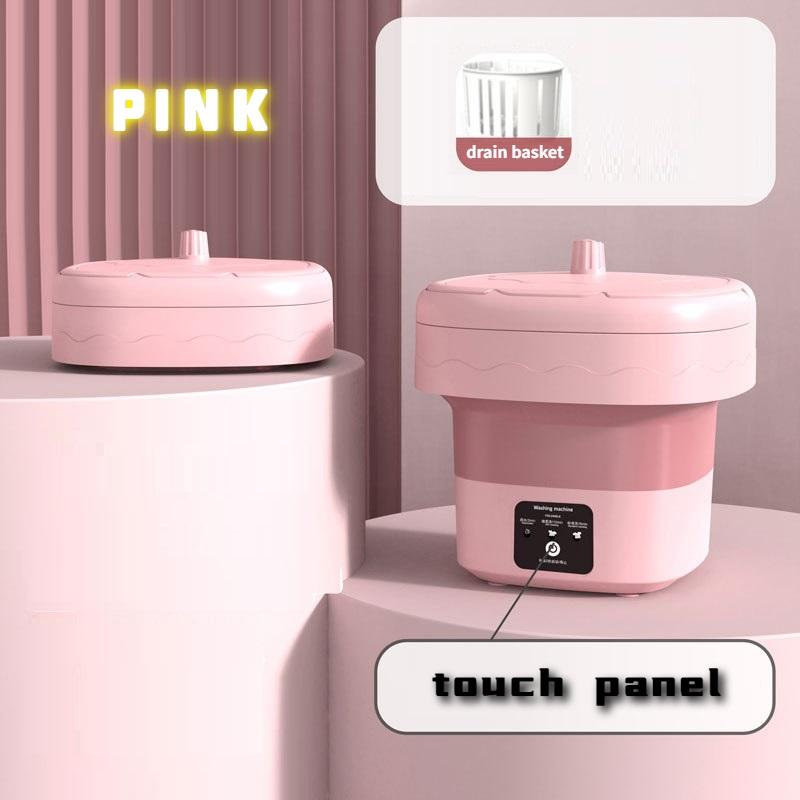 Портативная мини-стиральная машина, бытовая маленькая стиральная машина для носков, нижнее белье, стиральная машина для детской одежды