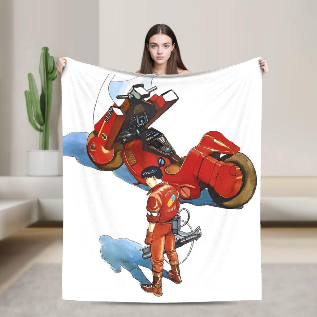 Японский аниме-фильм Акира Одеяла Качество Супер Теплое Плед Зима Путешествия Диван Кресло Диван Кровать Модное Покрывало