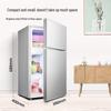 Rongshida Mini Double Door Energy-Efficient Refrigerator CN plug (adapter included)