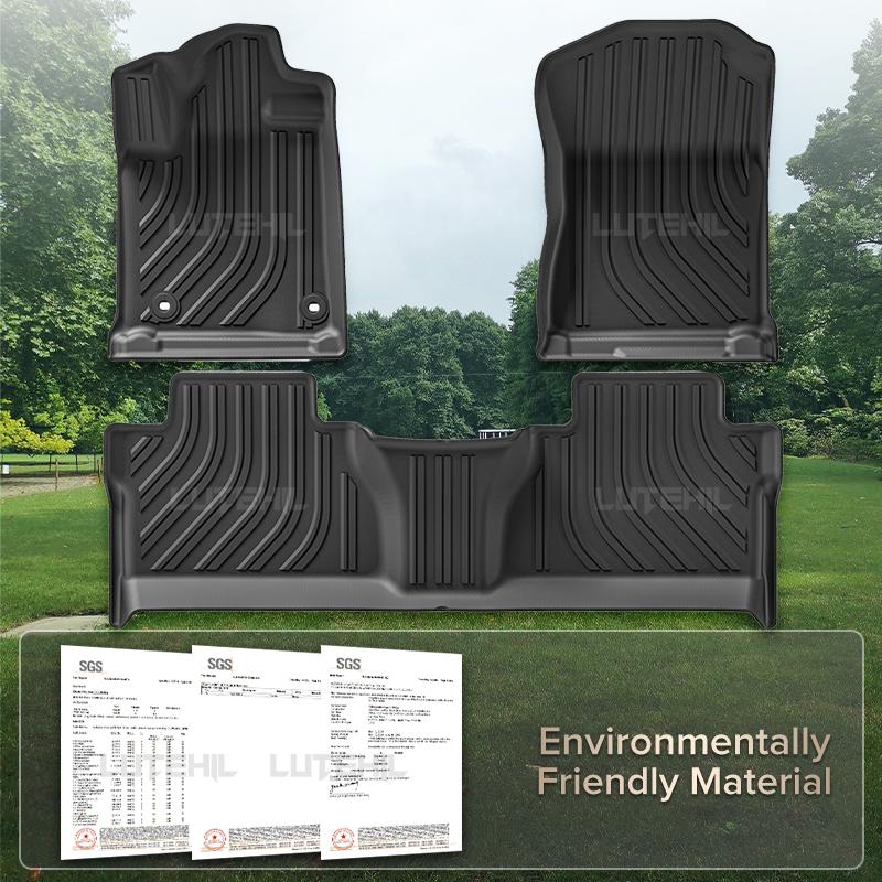 LUTEHIL For Renault/Dacia Duster 2018-2025 2025 Custom All-Weather TPE Floor Mat Trunk Mat Carpet Cover Auto Interior Accessorie