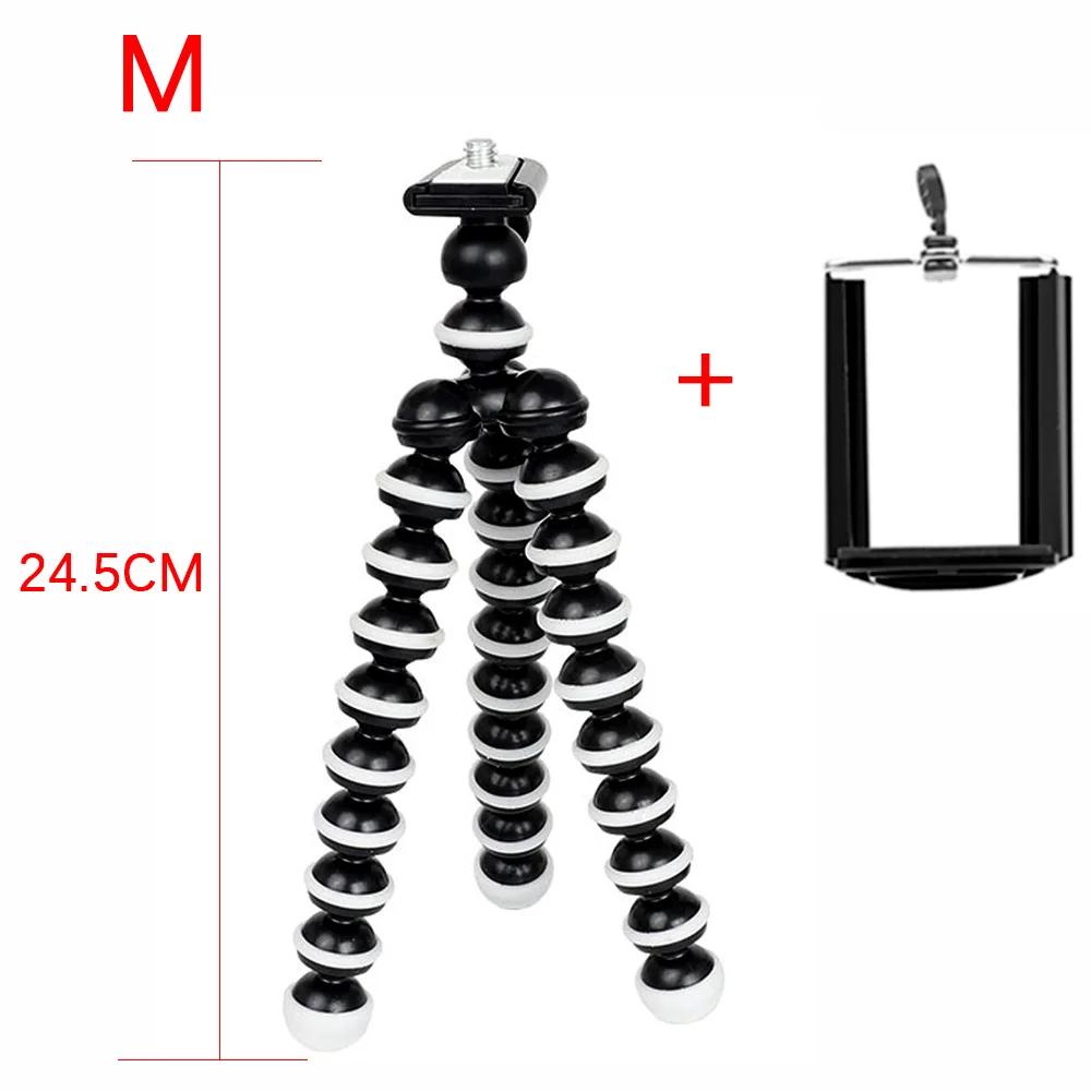 Octopus Flexible Tripod Stand Gorillapod for Phone Telefon Mobile Phone Smartphone Dslr Camera Table Desk Mini Tripod With Clip