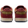 Nike Dunk Low SB Dark Team Red Olive Flak Унисекс Кроссовки Burgundy-Crush Parachute-Beige Armory-Navy HQ1625-600