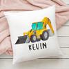 Персонализированная наволочка Пожарная машина с именем Наволочка для защиты от пыли Детская наволочка для декора спальни Лучшие подарки на день рождения для детей
