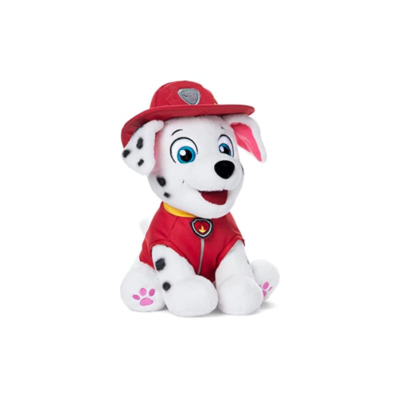 Мягкая игрушка Paw Patrol от Takara Tomy Arts, средняя, версия Маршалла, высотой примерно 24 см