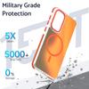 For Samsung Galaxy A55 5G Case Compatible with MagSafe Color Changing TPU Acrylic Phone Back Cover