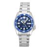 5 Sports SKX Street Denim Stainless Steel Blue Dial Automatic SRPL77K1 100M Men's Watch