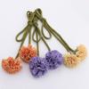 Adjustable Flowers Curtain Straps Decorative Carnation Curtain Tie Rope Curtain Buckle  Bedroom