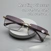 New Presbyopia Glasses Sun Protection Fashionable Square Frame Men's Business Flexible Sports High-Definition Reading Glasses
