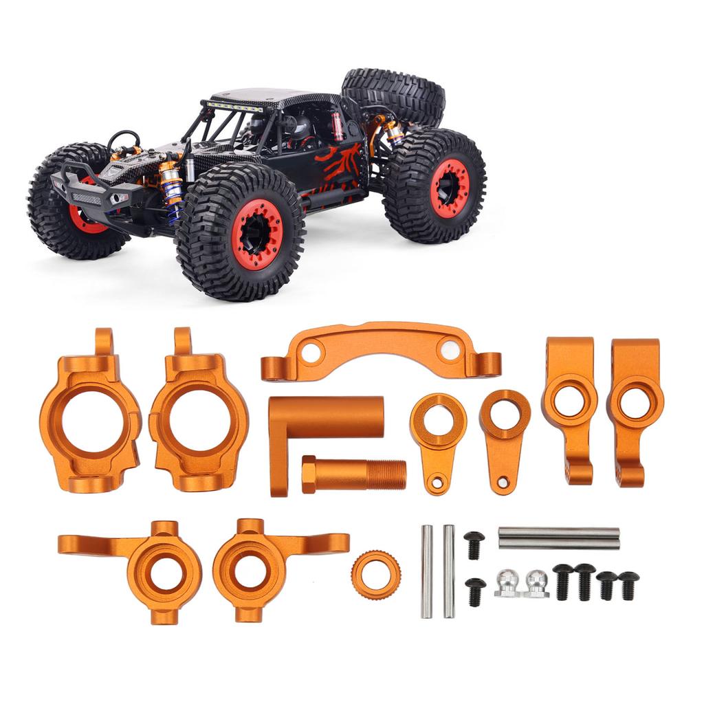 RC Upgrade Parts Kit Aluminium Alloy High Strength Suspension Arm Steering Assembly Set for ZD Racing 10 1Celsius10