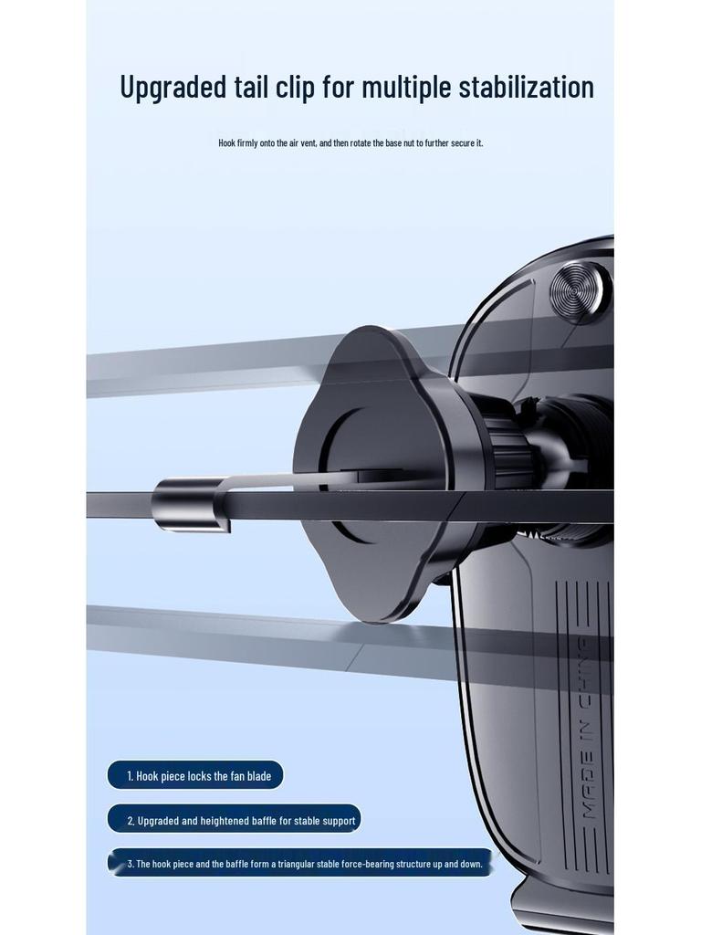 D6 Автомобильный держатель для телефона на воздуховоде - Премиальный механический кронштейн для навигации