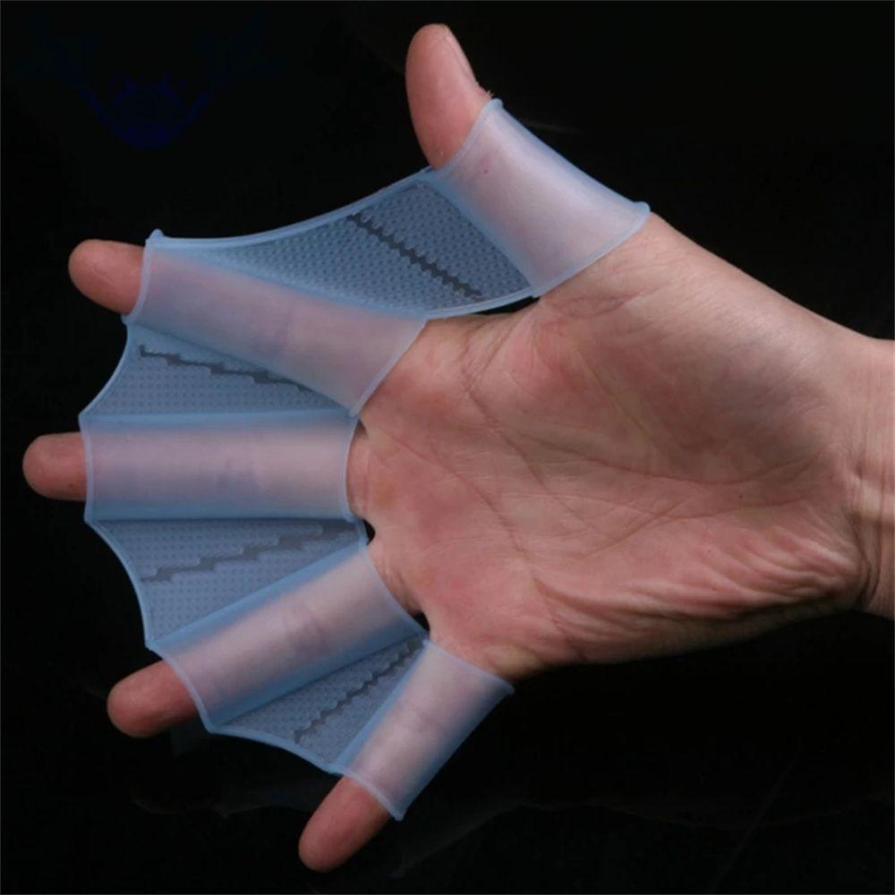 Swim Pool Paddles for Diving Finger Wear Finger Webbed Hand Finger Fin Hand Web Swimming Flippers