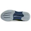 Skechers Men Gray Blue Low Top Casual Running Shoes Lightweight Elastic Breathable Support Cushion Anti Roll 220851-GYNV