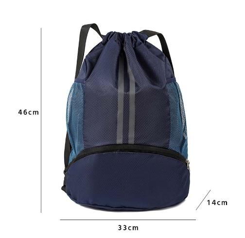 Sport Basketball Backpack Travel Outdoor Waterproof Swimming Fitness Travel Sports Bag Basketball Pouch Hiking Climbing Backpack