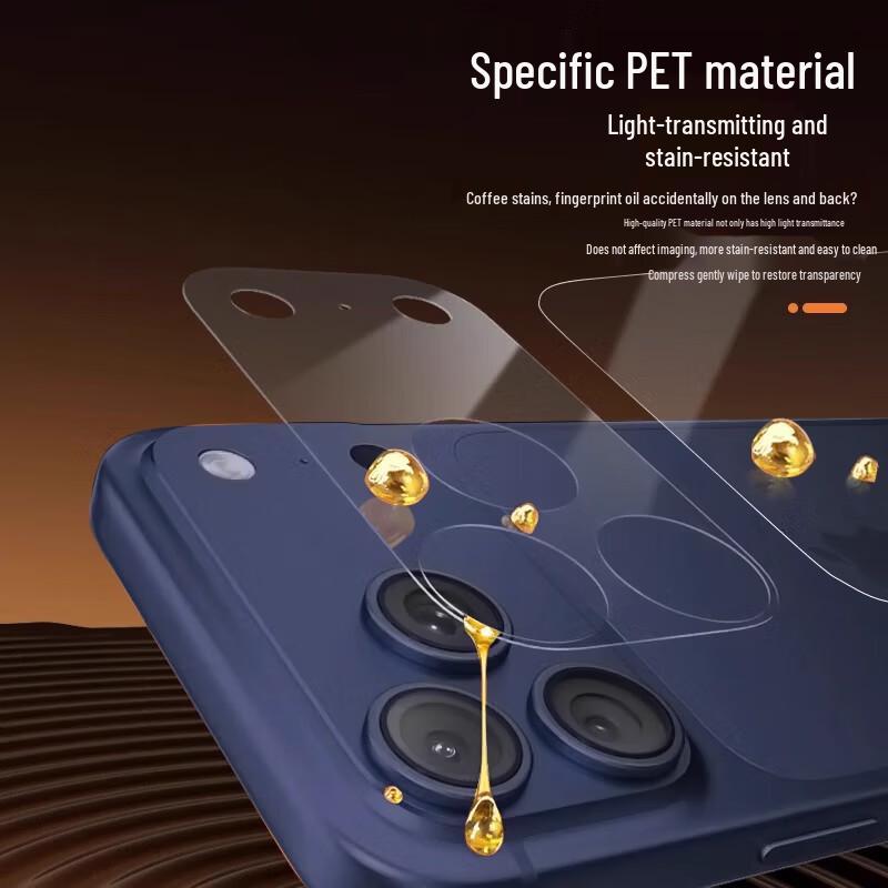 Smorss AR Lens & Frosted Back Film Set for iPhone 17 Pro